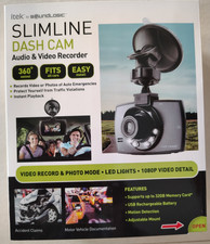 itek by SoundLogic Slimline Dash Cam Audio and Video Recorder CCV-12/6587