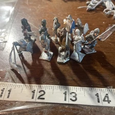 Metal Miniatures Loose Figures D&D Lot Of 10 Citadel Collection Heritage&Mythril