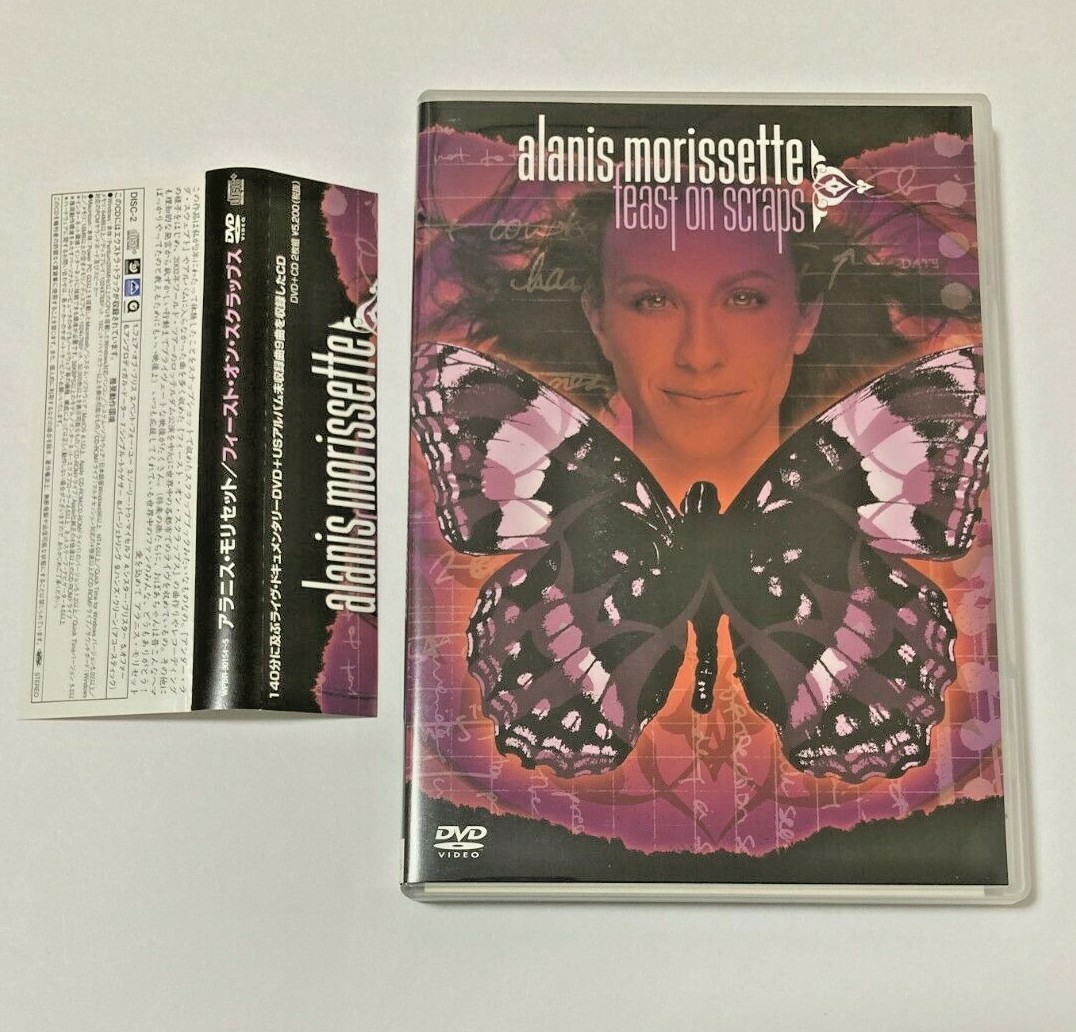 Alanis Morissette Live Documentary DVD(Region-2)+CD Feast On