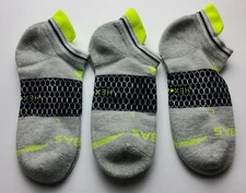 Bombas Hex-Tec Athletic Ankle Socks Lot Of 3 Size M