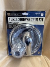 for DELTA Single Handle Lever Tub/Shower Trim Kit Polished Chrome by Everbilt