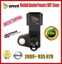 Omni Power 3 Bar T-MAP Sensor Black For 09-22 Nissan R35 GT-R VR38DETT