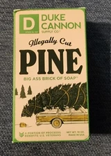 Duke Cannon Supply Co. Pine Big Ass Brick of Bar Soap 10 OZ Illegally Cut Pine🌲