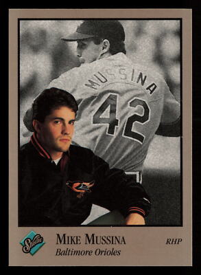 1992 Studio Mike Mussina #127 Baltimore Orioles Baseball Card