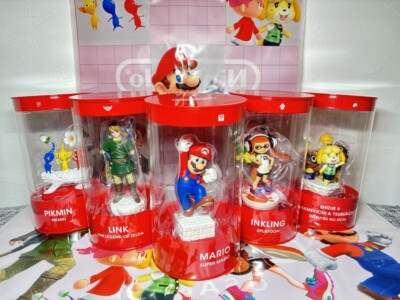 Nintendo Statue Mario & Zelda & Animal Crossing & Splatoon
