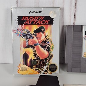 Rush'n Attack NES Nintendo Completo CIB Buone Condizioni/Scatola, Manuale, Gioco, Slv