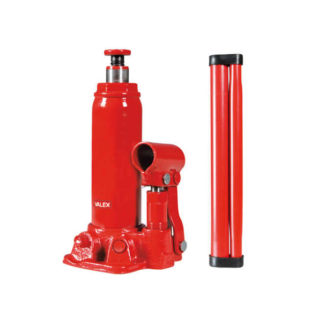 Cric idraulico a bottiglia 3 Tonnellate 3000Kg Sollevatore Auto Moto Valex