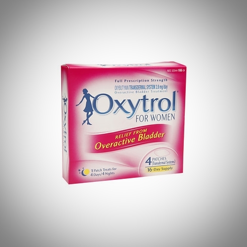 Oxytrol Overactive Bladder Patches for Women 4 Count 80982 for sale