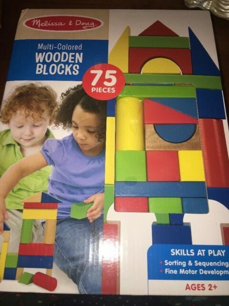 melissa and doug wooden blocks 75
