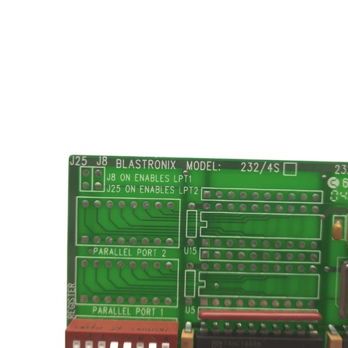 BLASTRONIX 232/4S Serial/COM I/O Card, ISA, 4x DB9 RS-232 - Picture 2 of 5