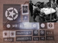 KIT POCHOIR STENCIL SCALE 1/6 JEEP WILLYS DRAGON MARQUAGE 2DB DRONNE