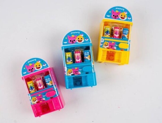 Pinkfong Baby Shark Family Vending Machine mini Toy 62*45*114mm 3