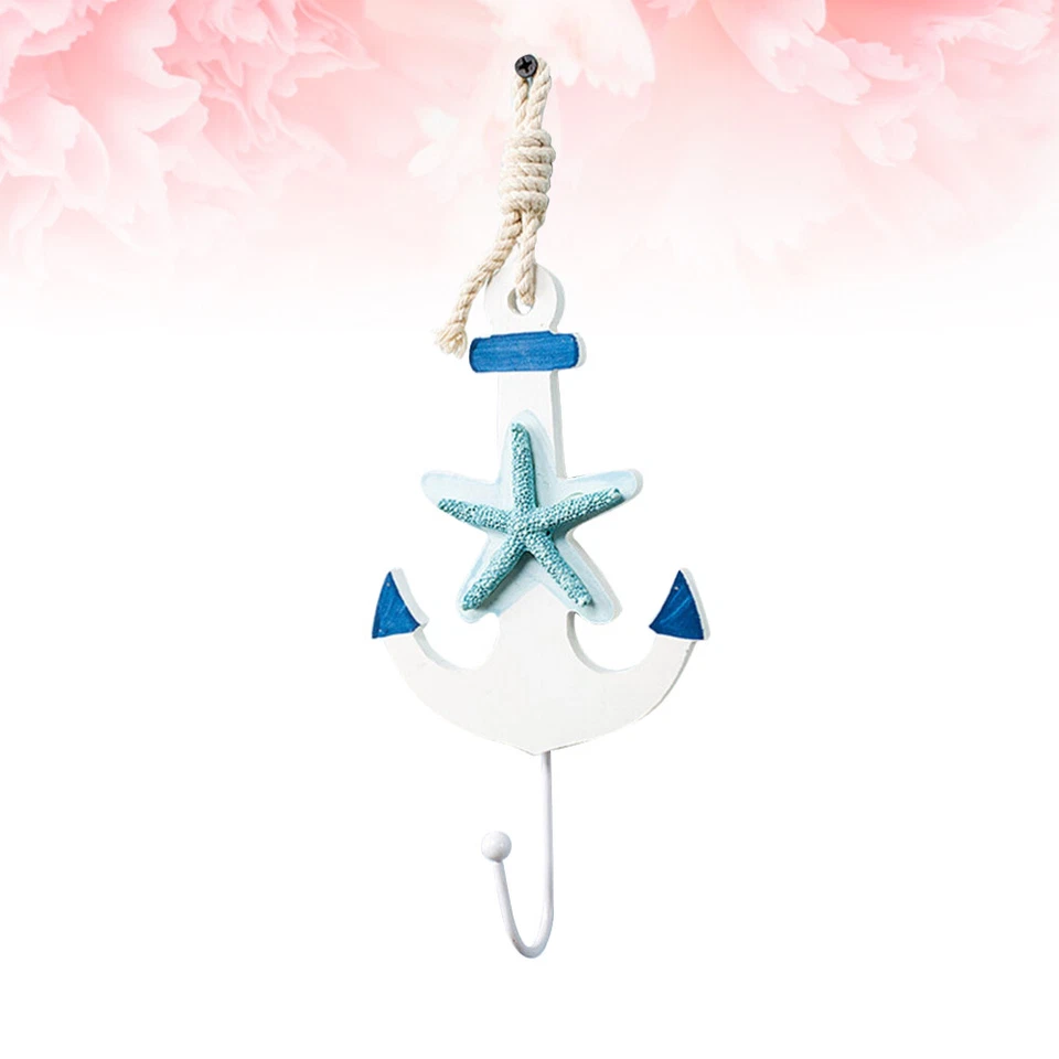 1PC Hanging Hook Nautical Coat Hooks Novelty Hooks Clothes Hook Coat Hook - Image 2 of 4