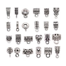 20pcs Bracelet Jewelry Connector DIY Accessories Making Pendants Spacer Beads