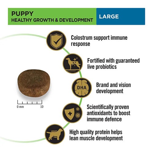 Pro Plan Puppy Healthy Growth & Development Large Breed Dog Food Chicken 3kg - Picture 3 of 6