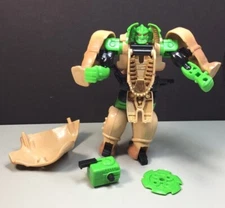 Vintage 1996 Transformers Beast Wars Deluxe RHINOX Missing Four Parts