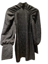 Black longsleeve lace dress