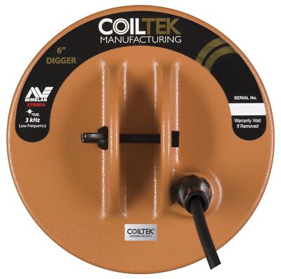 Coiltek 6'' Digger 3kHz Low Frequency Coil for Minelab X-Terra Detector C04-0013