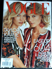 Vogue  USA - March 2015 - TAYLOR SWIFT KARLIE KLOSS Cover