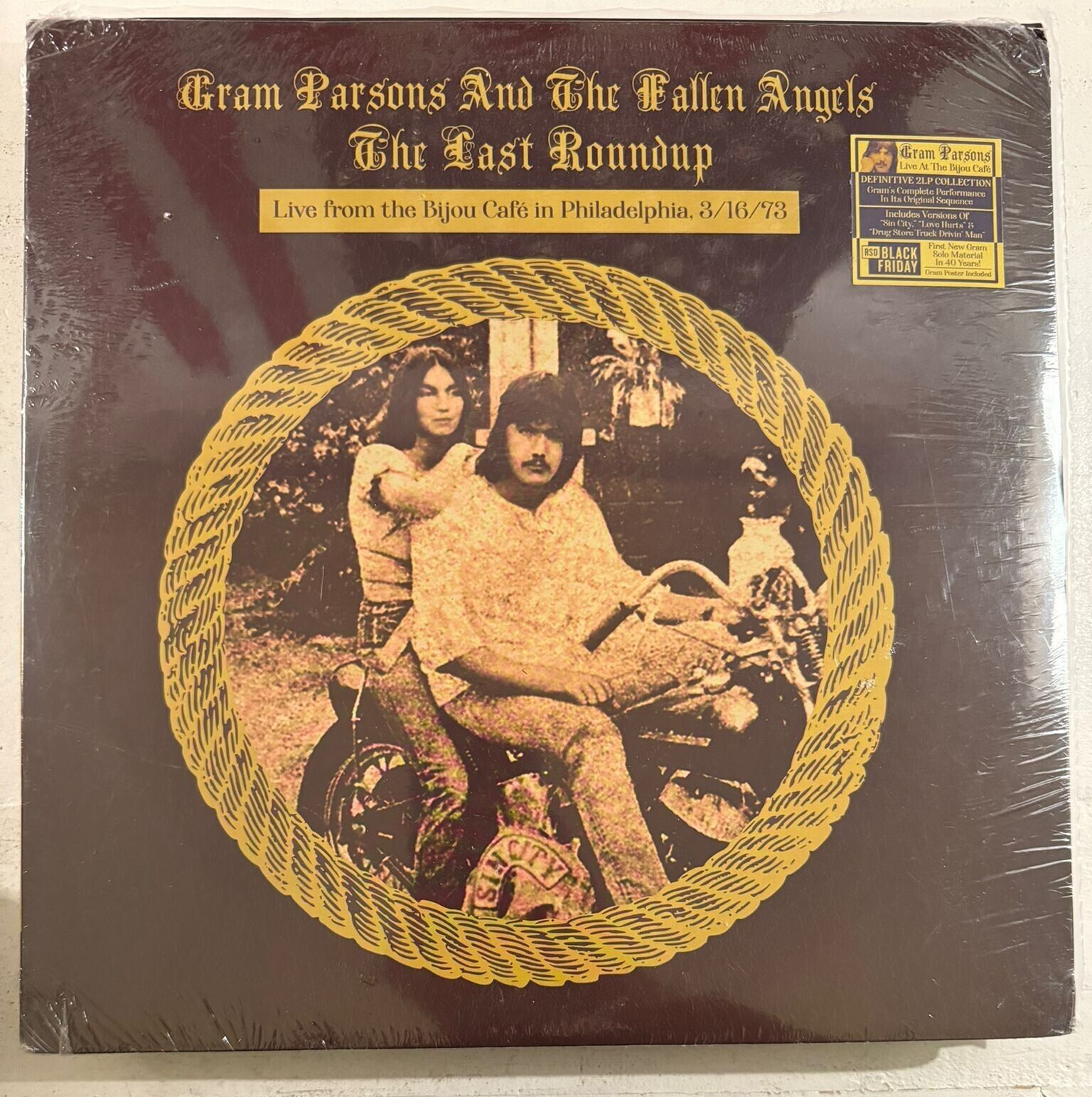 GRAM PARSONS AND THE FALLEN ANGELS – THE LAST ROUNDUP - RSD LTD VINYL 2LP - A15