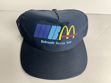 Vintage McDonald s Service Team Hat New Old StocK Made in USA
