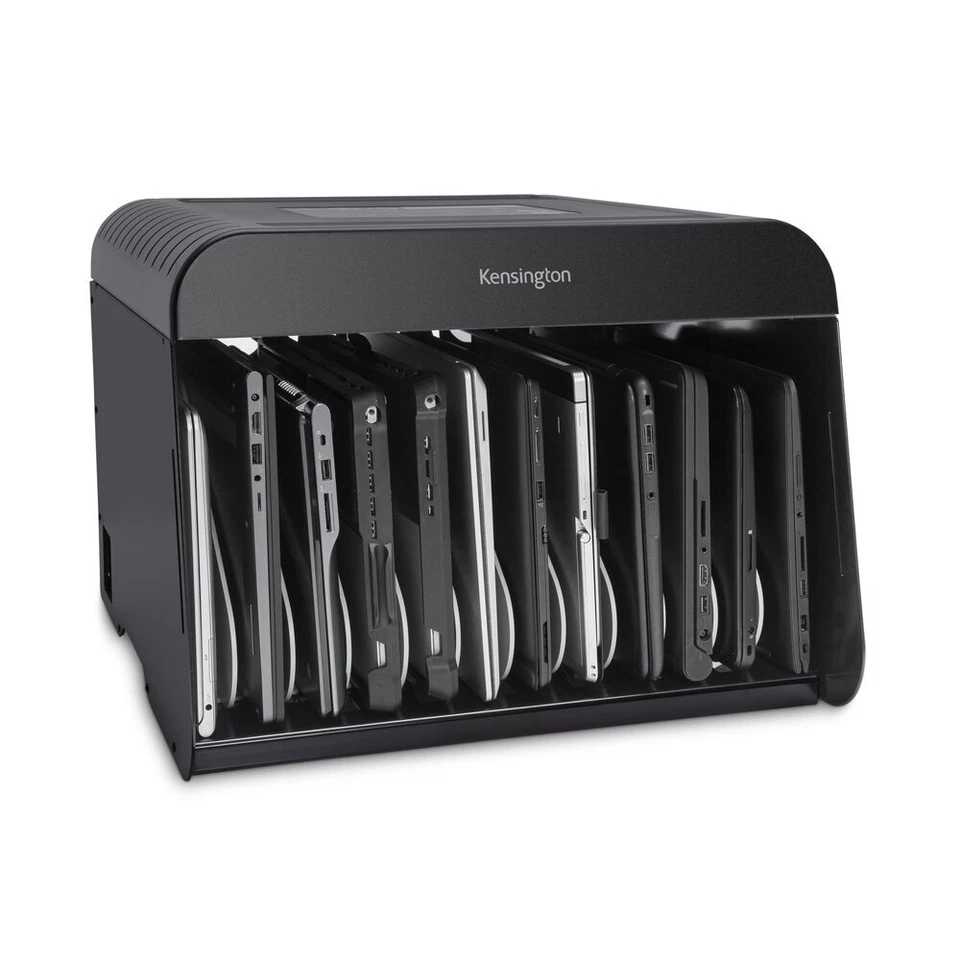 Kensington 12-Bay Universal AC Lock & Charge Station for 14" Laptops Black - image 4 of 4