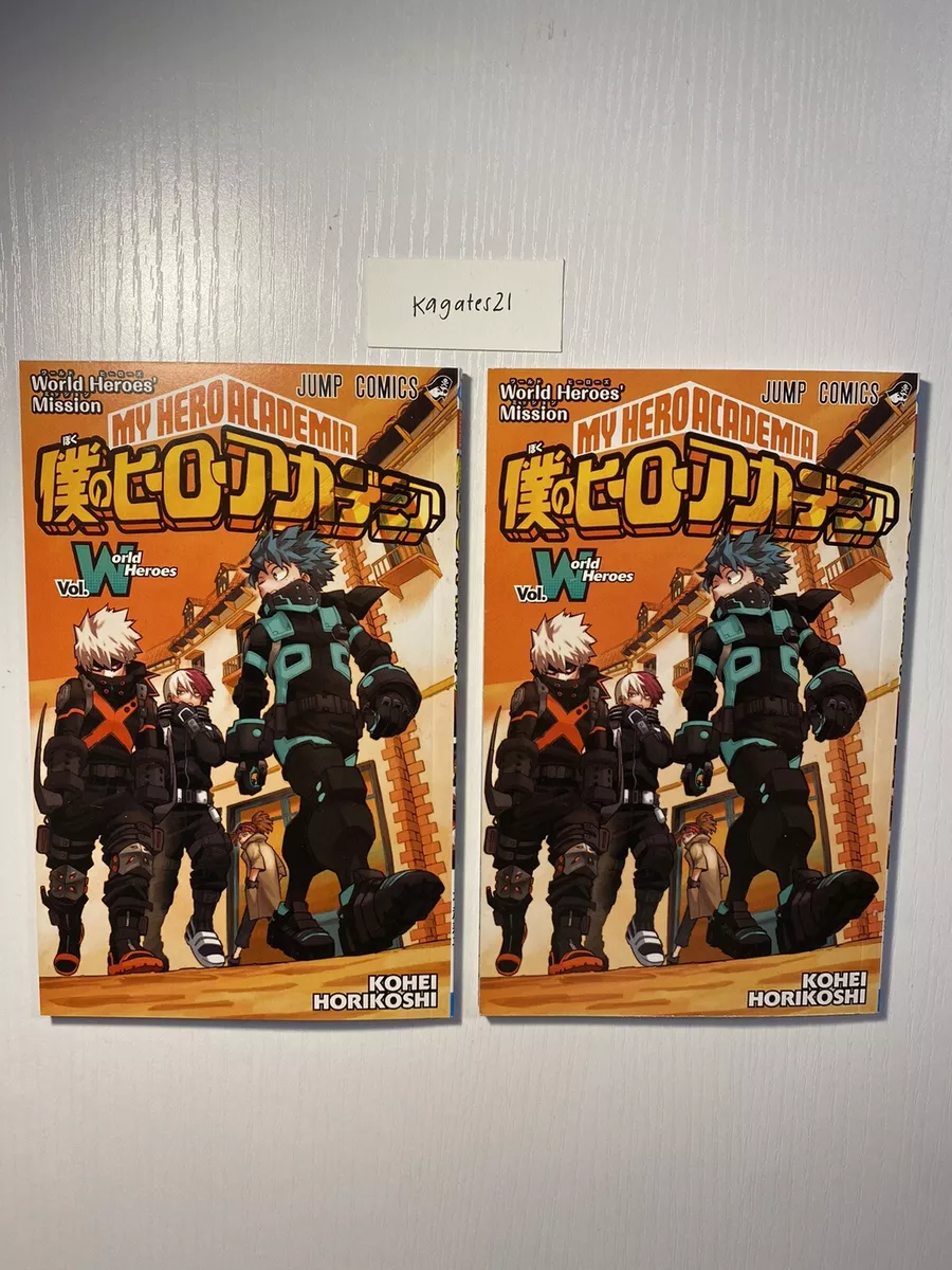 Boku No Hero Academia WORLD HEROES' MISSION Volume World Heroes Manga