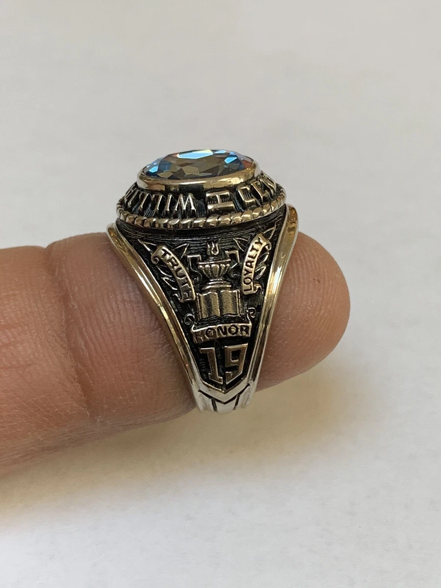 Aquamarine class ring deals
