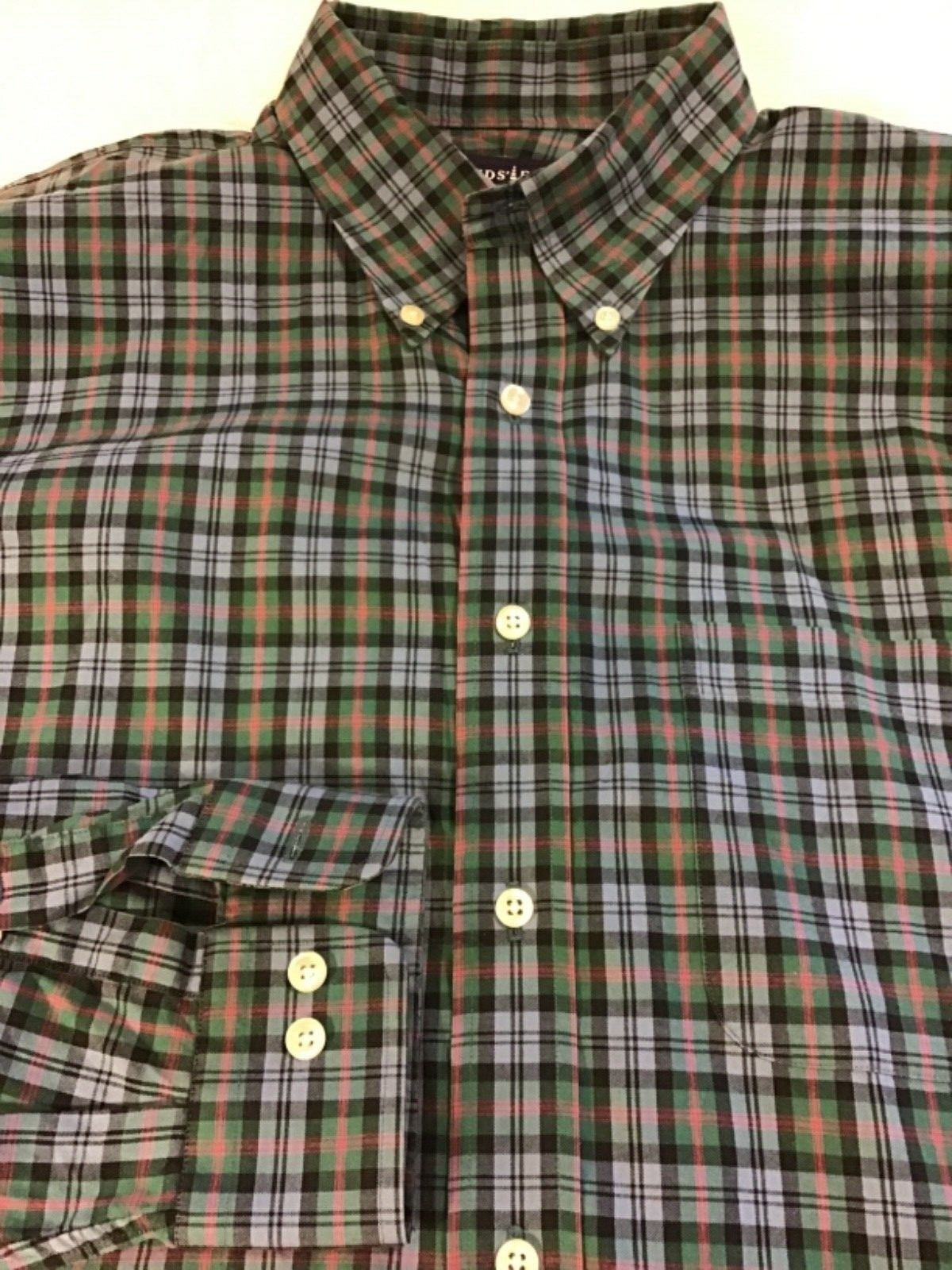 Lands end Button down shirt size 15 32/33 eBay