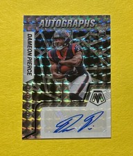 2022 PANINI MOSAIC DAMEON PIERCE ROOKIE AUTO #RAM-DP TEXANS
