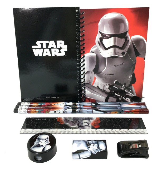 Star Wars Storm Trooper Stationary Set Back to School Supplies for Kids ...