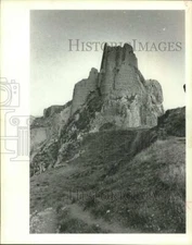 1983 Press Photo Fortress Near Van Dates Between 600 and 800 B.C. - lrx20710