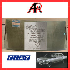 Lunotto posteriore termico Fiat 132 1972 1982 verde originale Saint Cobain