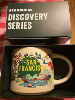 2024 Starbucks San Francisco 14oz. Coffee Mug Discovery Series New In Box w/Tag