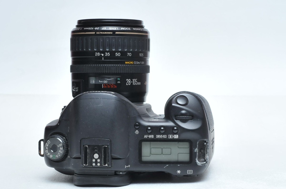 Canon EOS 10D Body Black Digital Camera with EF 28-105mm Lens Kit