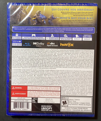 Tom Clancys' Rainbow Six Extraction (PS4) NEW | eBay