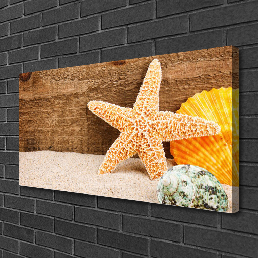 Image sur toile de sable fin 100x50 cm pour illuminer un mur sombre de couloir
