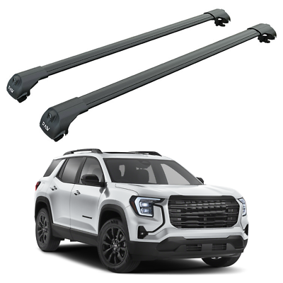 For GMC Terrain 2025-2026 Roof Rack Cross Bars Raised Rail For GMC Terrain 2025-2026 Roof Rack Cross Bars Raised Rail