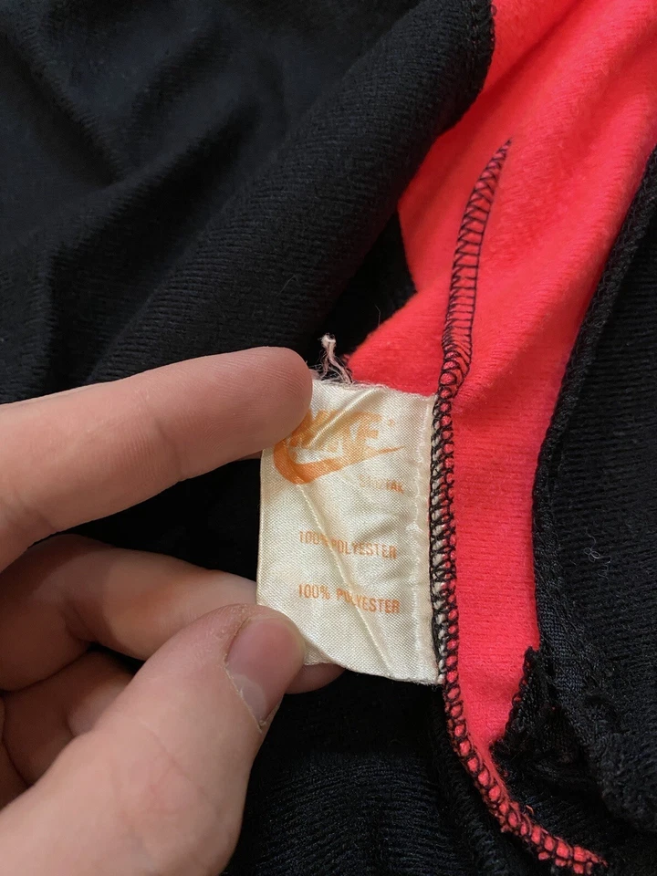 Sudadera De Colección Nike Olimpic Retro Otoño Cremallera YXL Multicolor Años 90 Rara Logo Grande Foto 4 de 4