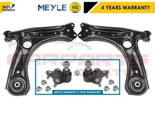 FOR AUDI SEAT SKODA VW FRONT LOWER SUSPENSION ARM ARMS BALL JOINTS SET MEYLE HD