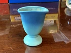 Vintage VAN BRIGGLE SIGNED Blue ART Pottery Vase 40's - 60's Colo SPGS - 5"