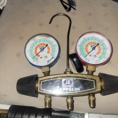 JB Industries ZEPPELIN 2 valve charging and tesing manifold