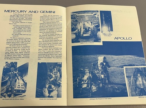 NASA Space Program John Kennedy Space Center Visitors Guide Book 1971 - Picture 10 of 12