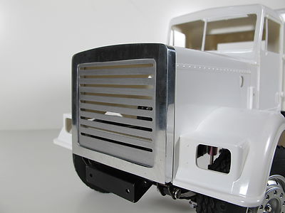 Aluminum Front Grill Mesh Cover Guard Plate Tamiya R/C 1/14 King Grand Hauler