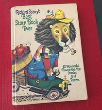 Richard Scarry's BEST STORY BOOK EVER 82 Stories  Poems Vintage Hardcover 1968