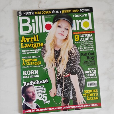 Avril Lavigne Cover Mag Fall Out Boy Busta Rhymes Radiohead Brian Welch 2007