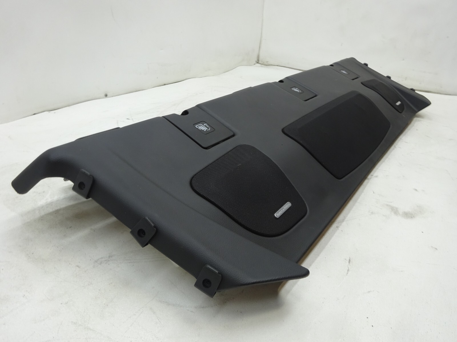 14-17 Maserati Ghibli Rear Upper Parcel Shelf Deck Trim Panel Black OEM DE230906