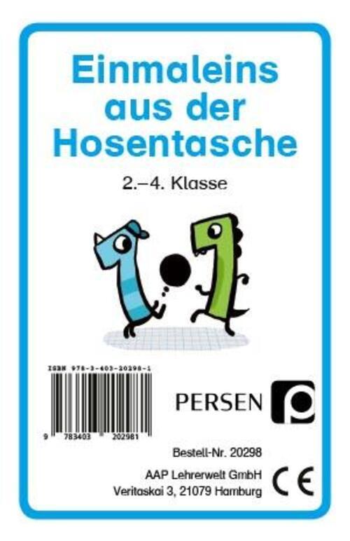 Thumbnail - Einmaleins Aus Der Hosentasche | (2. Bis 4. Klasse) | Christian