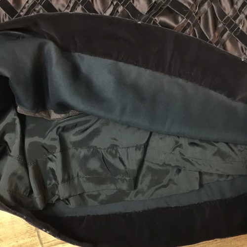 Vtg Elinor Simmons Malcolm Starr Velvet Gown Evening Dress 10 Satin Ribbon SALE - Picture 8 of 18