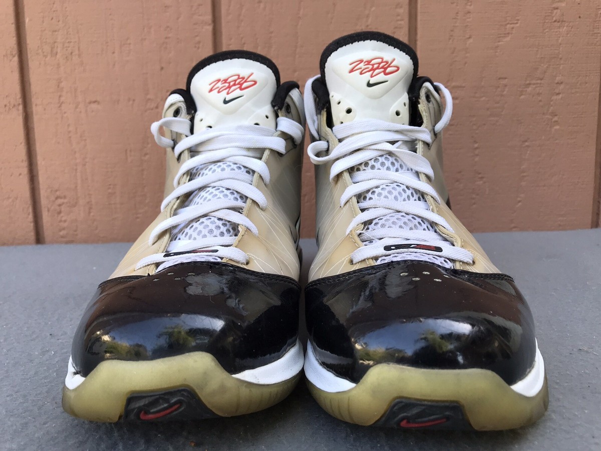 RARE EUC 2010 Nike Lebron VII 7 P.S. POP 11.5 White Black  display picture 2